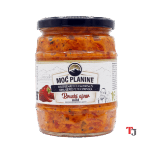 Bruski ajvar Moc Planine blagi 580g.